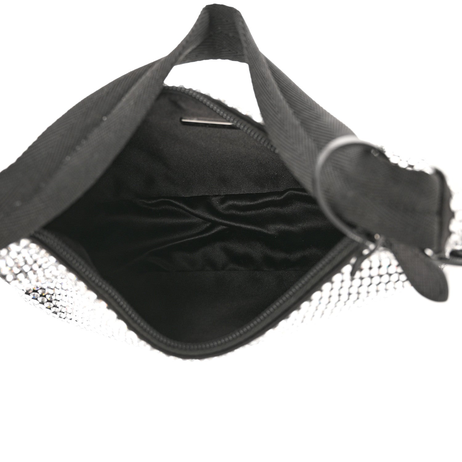 Prada Satin Crystal Mini Re-Edition 2000 Bag Cristal 5 of 10