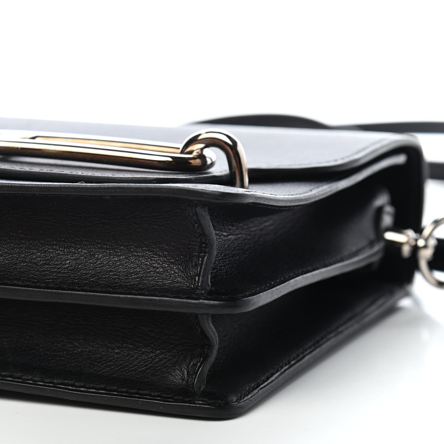 Hermes Evergrain Mini Sac Roulis Black 9 of 14