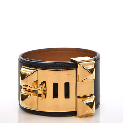Hermes Chamonix Collier De Chien CDC Bracelet L Black 3 of 7