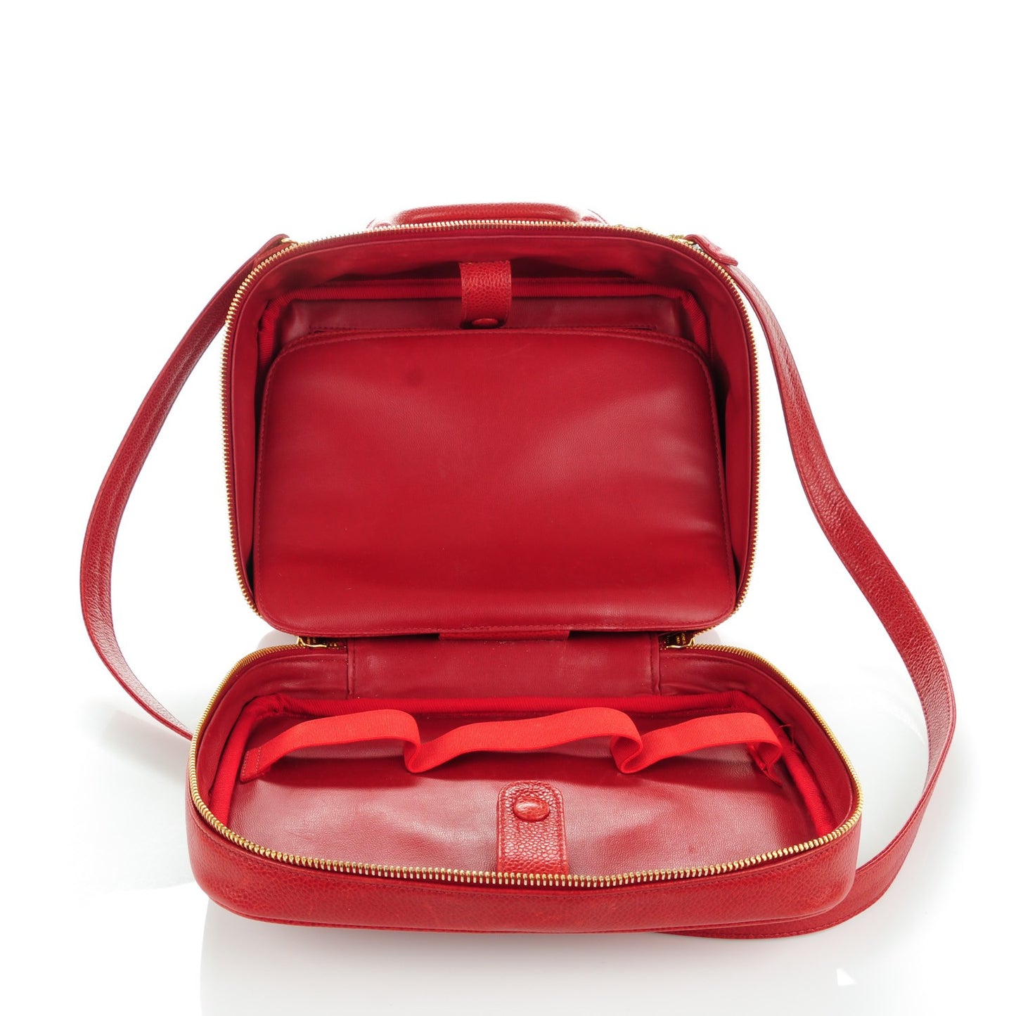 Caviar CC Vanity Cosmetic Case Red