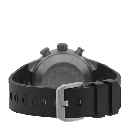 IWC Titanium Rubber 42mm Aquatimer Chronograph Automatic Watch Black IW371918 3 of 4