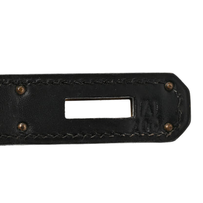 Hermes Box Kelly Retourne 28 Black 7 of 12