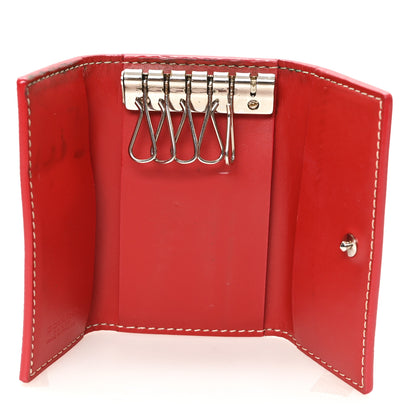 Goyard Goyardine Saint Michel 6 Key Holder Red 5 of 7
