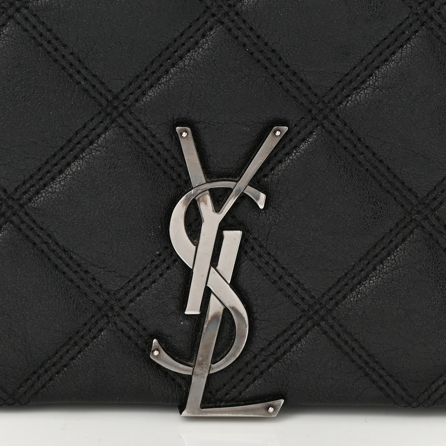 Lambskin Quilted Mini Becky Chain Bag Black