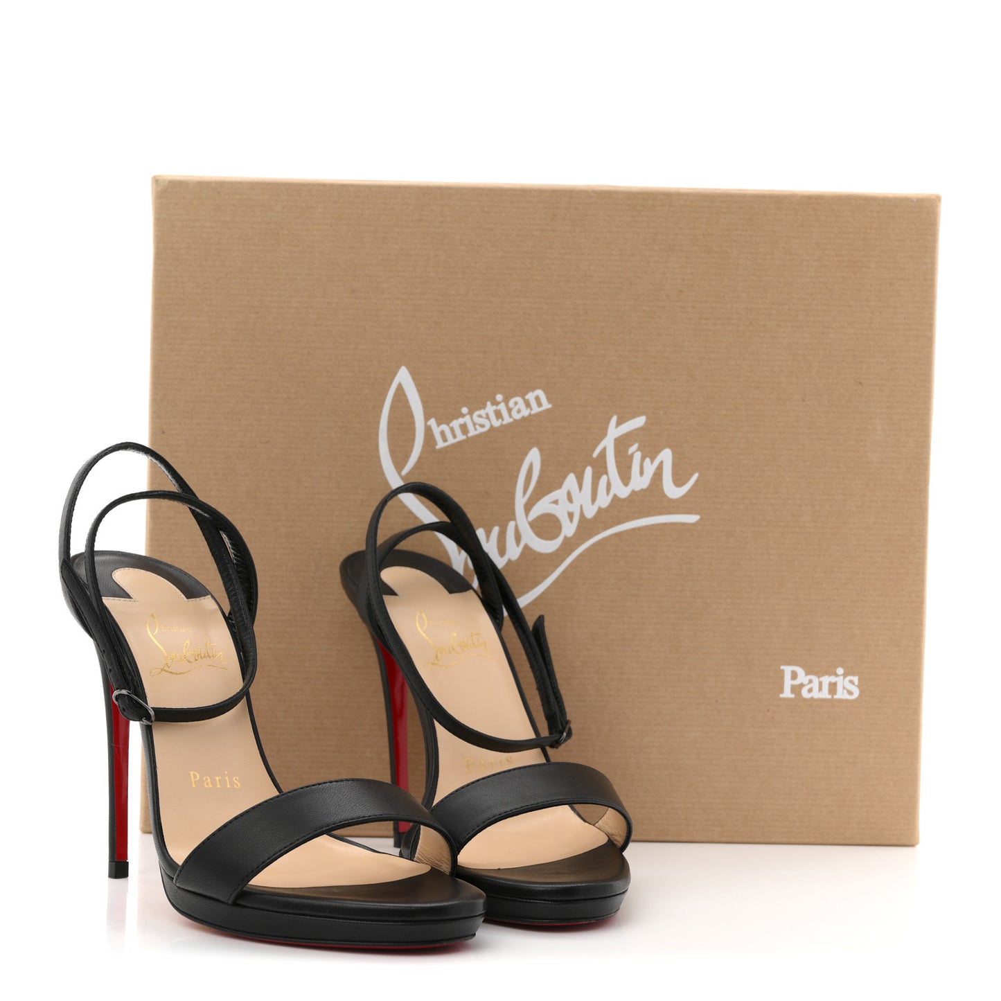 Nappa Loubi Queen 120 Pumps 40.5 Black 35 Black