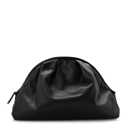 The Row Goatskin Charlotte Clutch Black 1 of 10