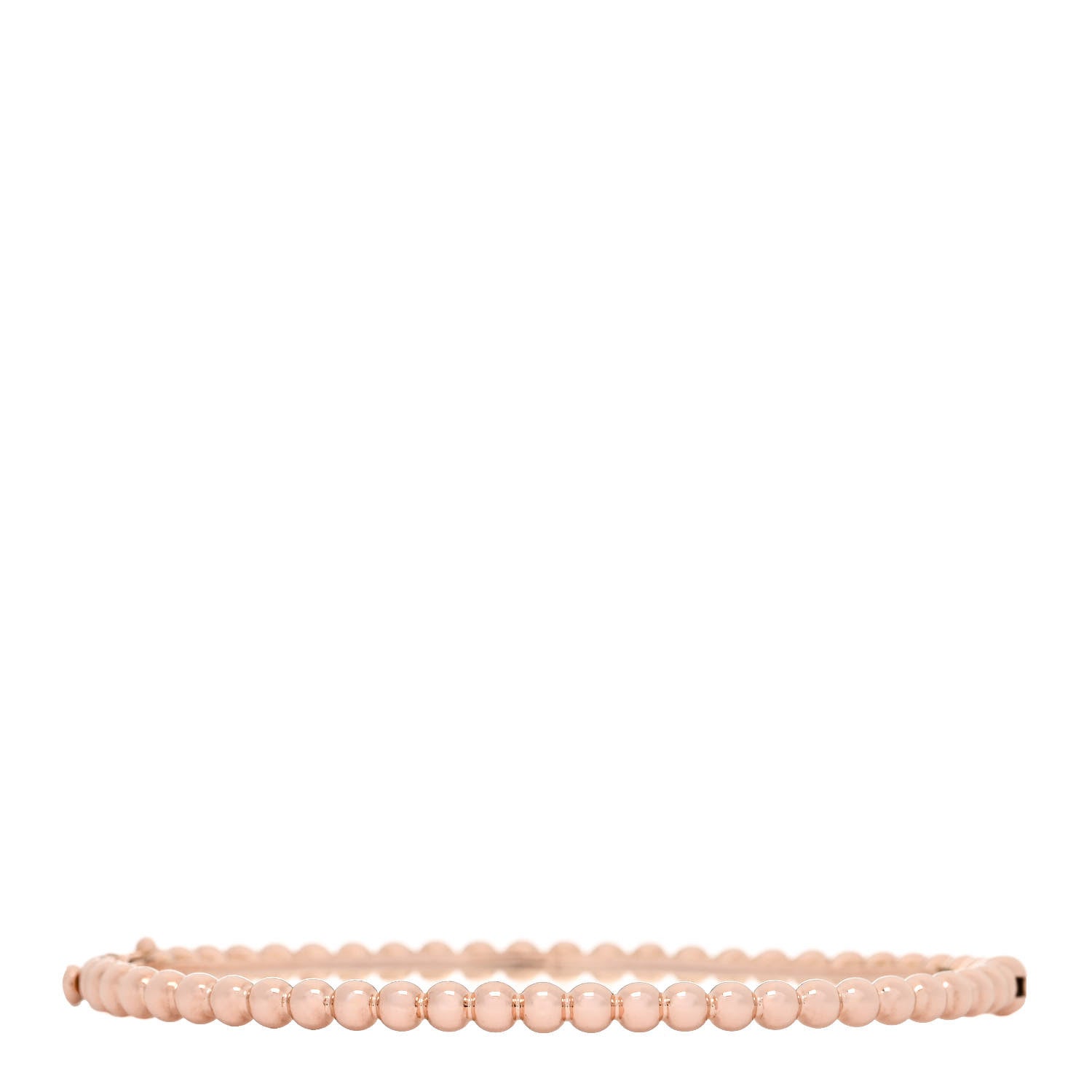 Van Cleef & Arpels 18K Rose Gold Perlee Pearls of Gold Bracelet M 1 of 4