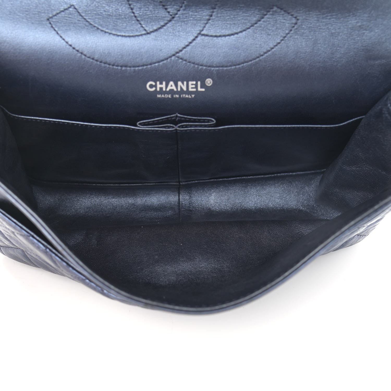 Chanel Aged Calfskin Quilted 2.55 Reissue 227 Flap Marine 5 of 16