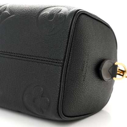 Louis Vuitton Empreinte Monogram Giant Speedy Bandouliere 20 Black 9 of 9
