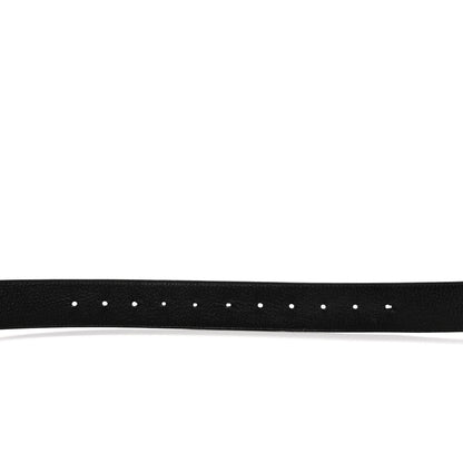 Gucci Textured Calfskin Double G 40mm Belt 95 38 Black 6 of 7