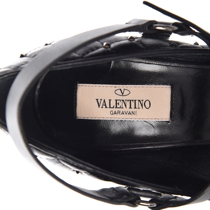 Valentino Garavani Nappa Rockstud Spike Mary Jane 105mm Pumps 39 Black 7 of 10