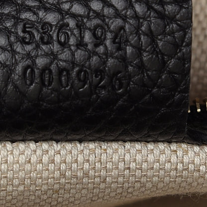 Gucci Pebbled Calfskin Large Soho Hobo Black 6 of 8
