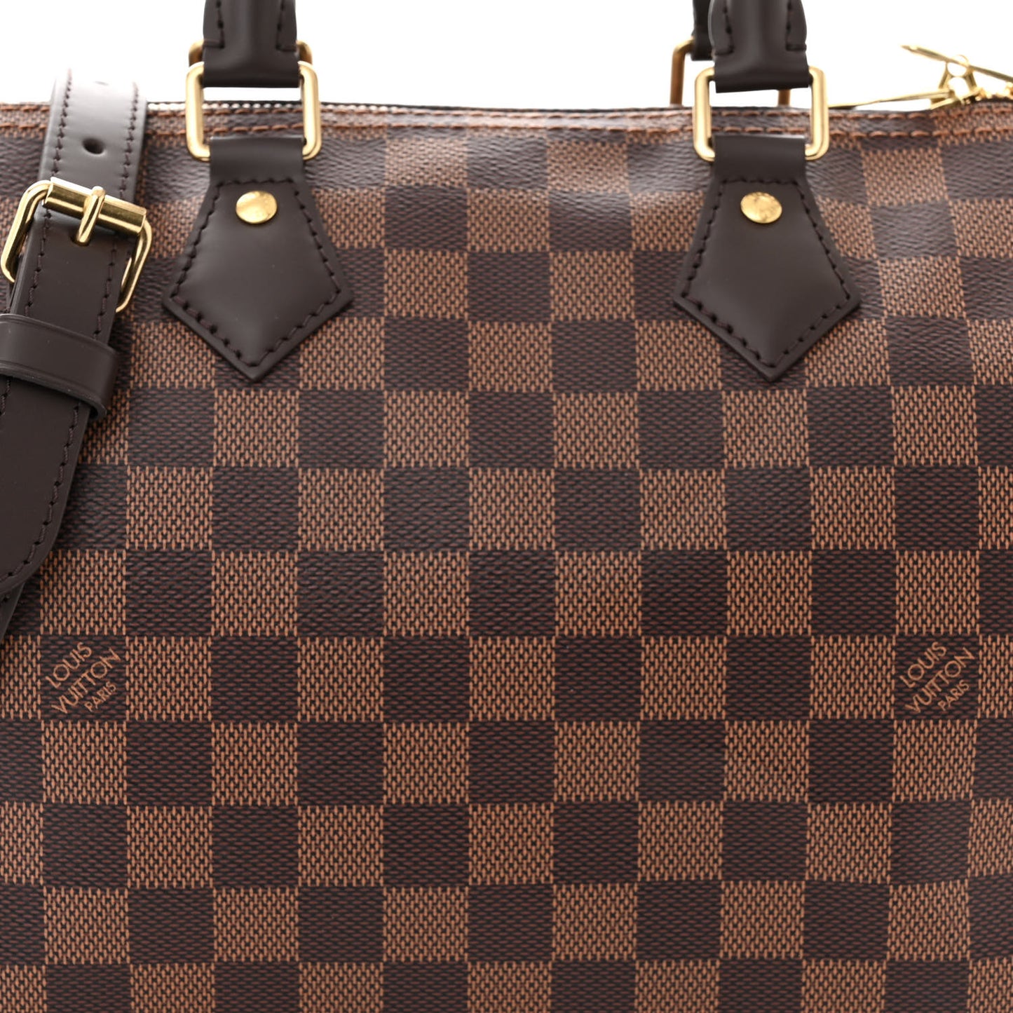 Damier Ebene Speedy Bandouliere 25
