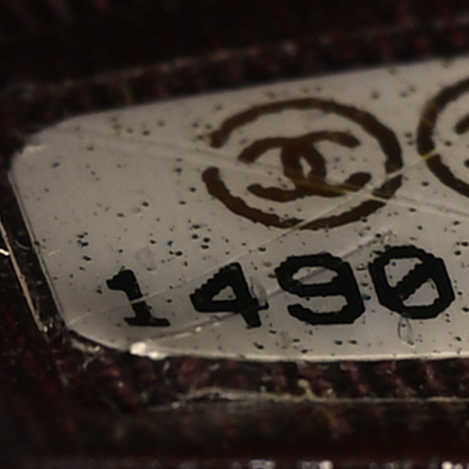 Lambskin Quilted Large Flap Wallet Black