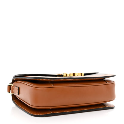 Celine Triomphe Canvas Calfskin Medium Triomphe Bag Tan 4 of 12