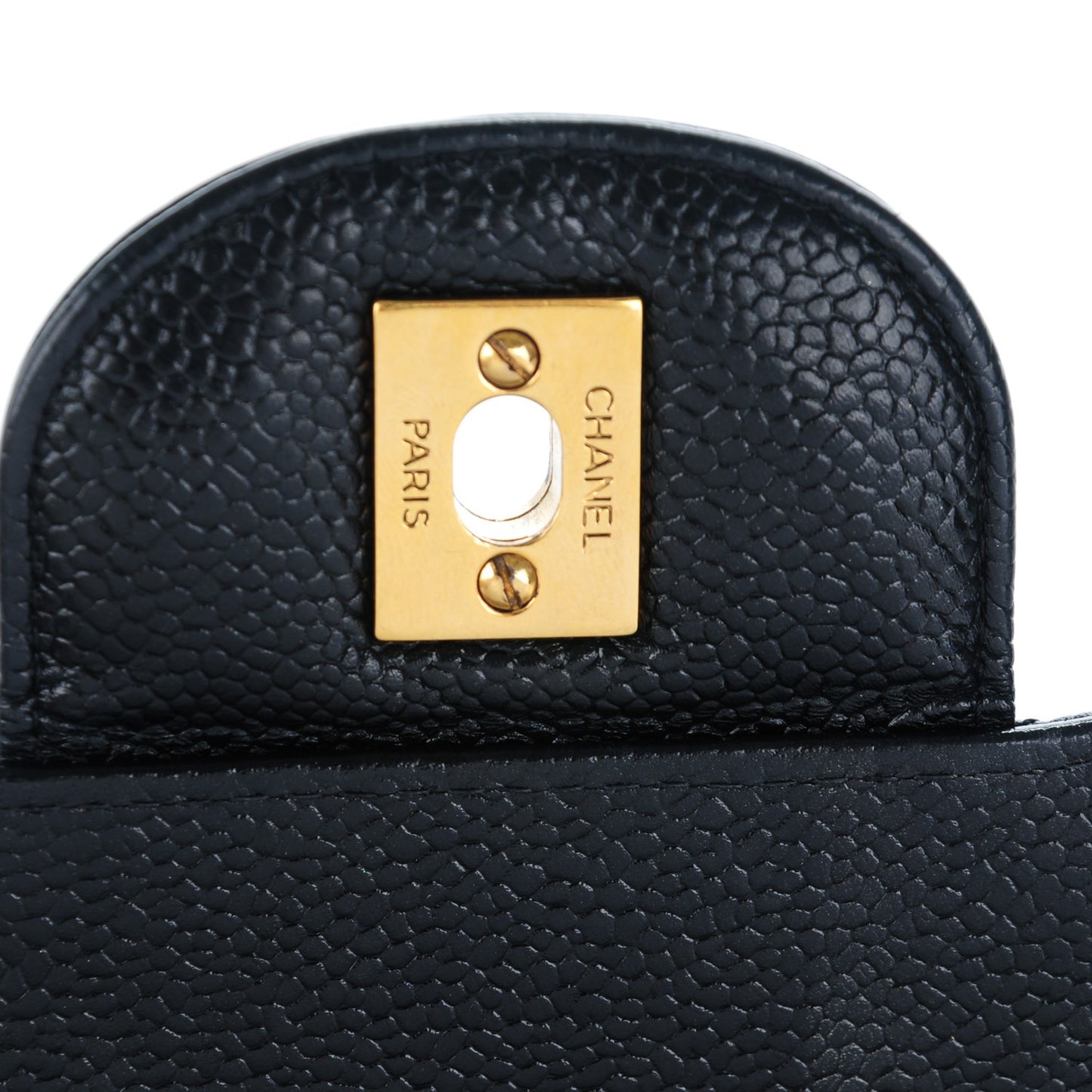 Caviar Quilted Jumbo Single Flap Black