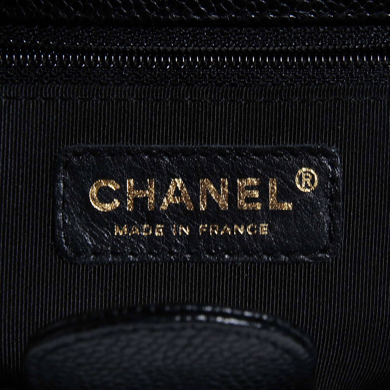 Chanel Caviar Petit Shopping Tote PST Black 6 of 7