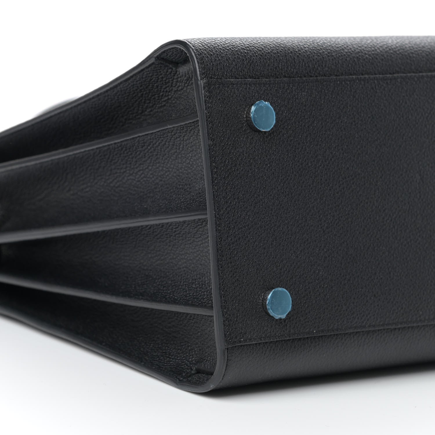 Saint Laurent Grained Calfskin Small Sac De Jour Black 8 of 9