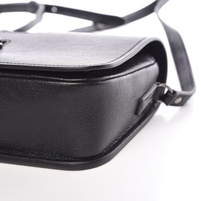 Saint Laurent Lambskin Medium Charlotte Messenger Bag Black 8 of 8