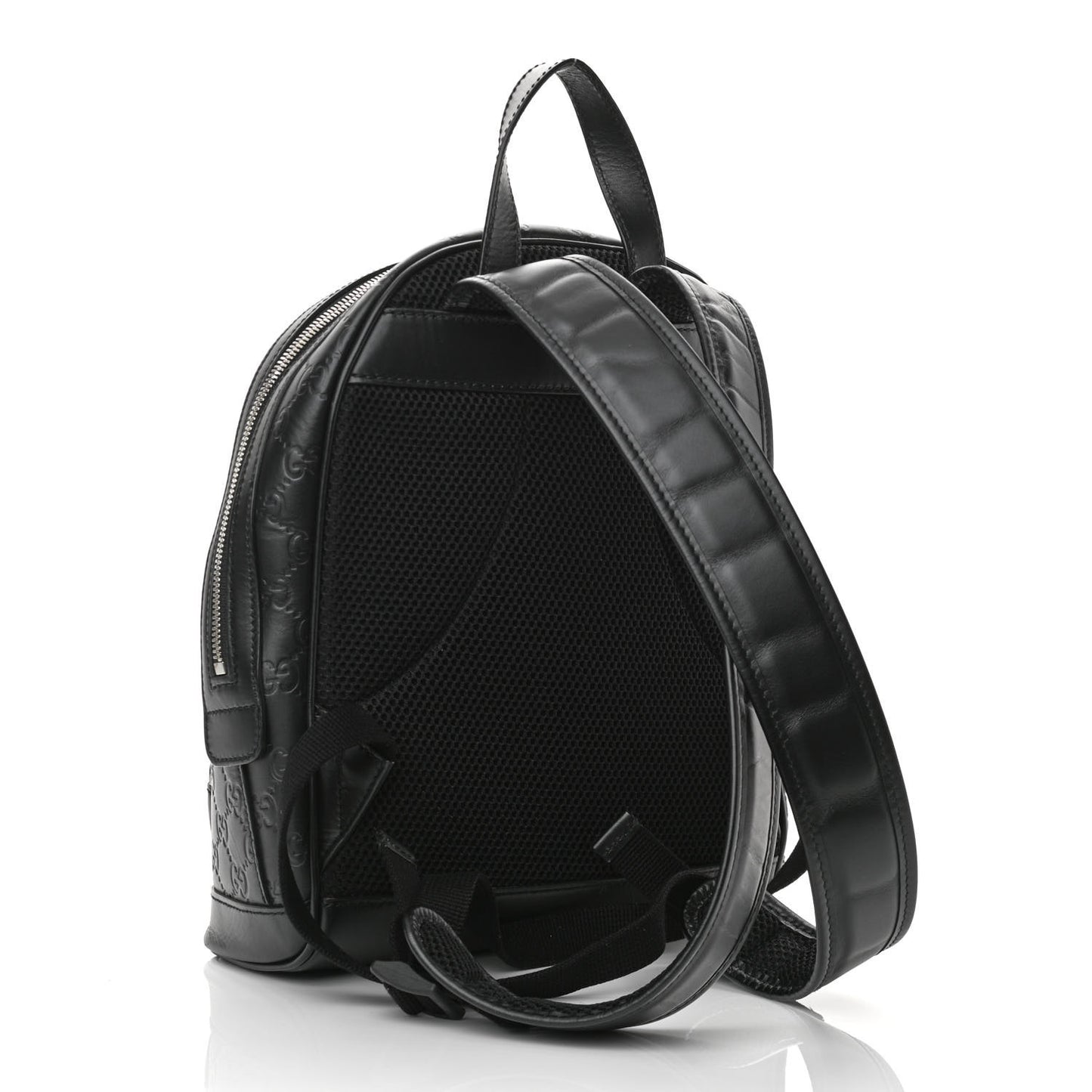Guccissima Signature Small Day Backpack Black