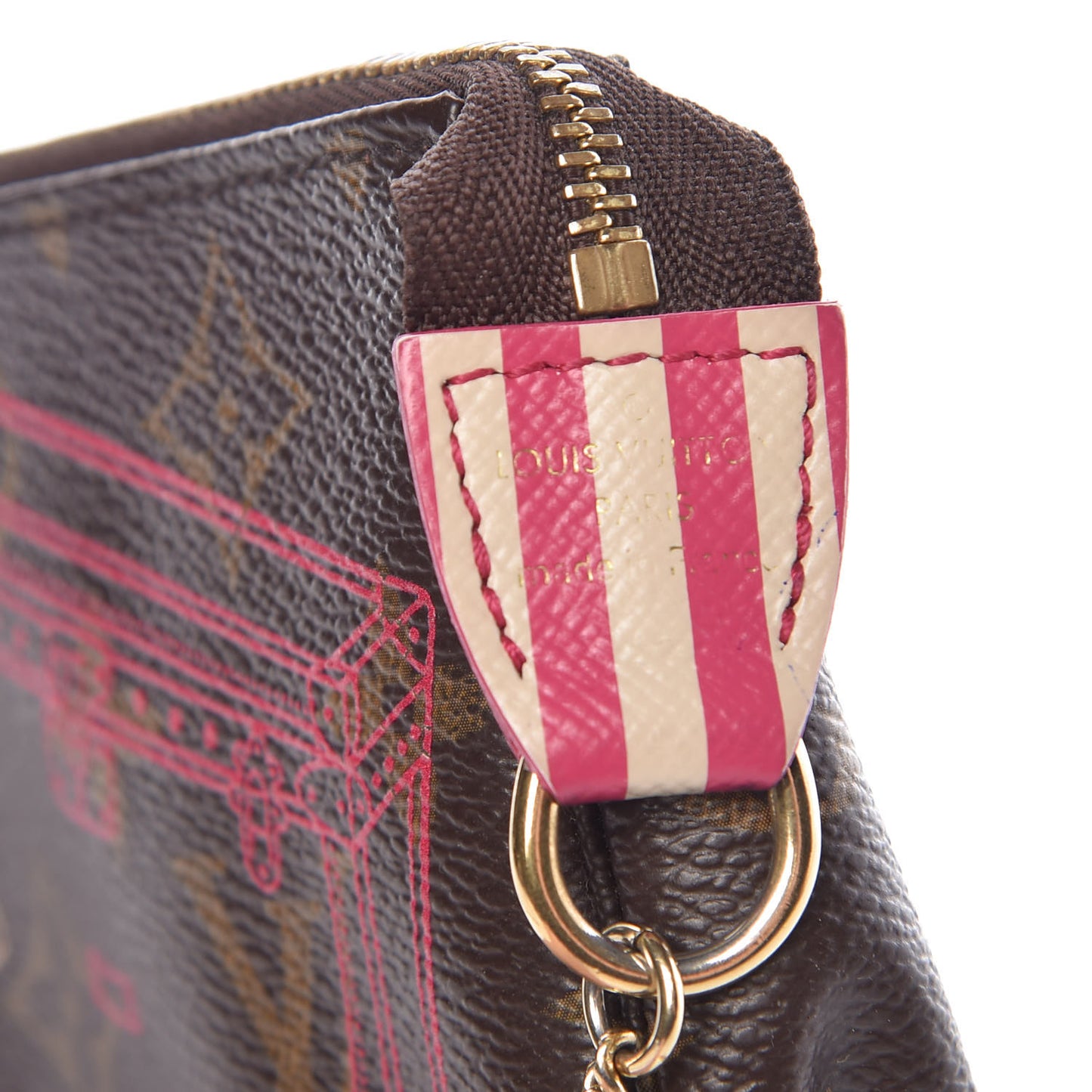 Monogram 2014 Christmas Animation Mini Pochette Accessories