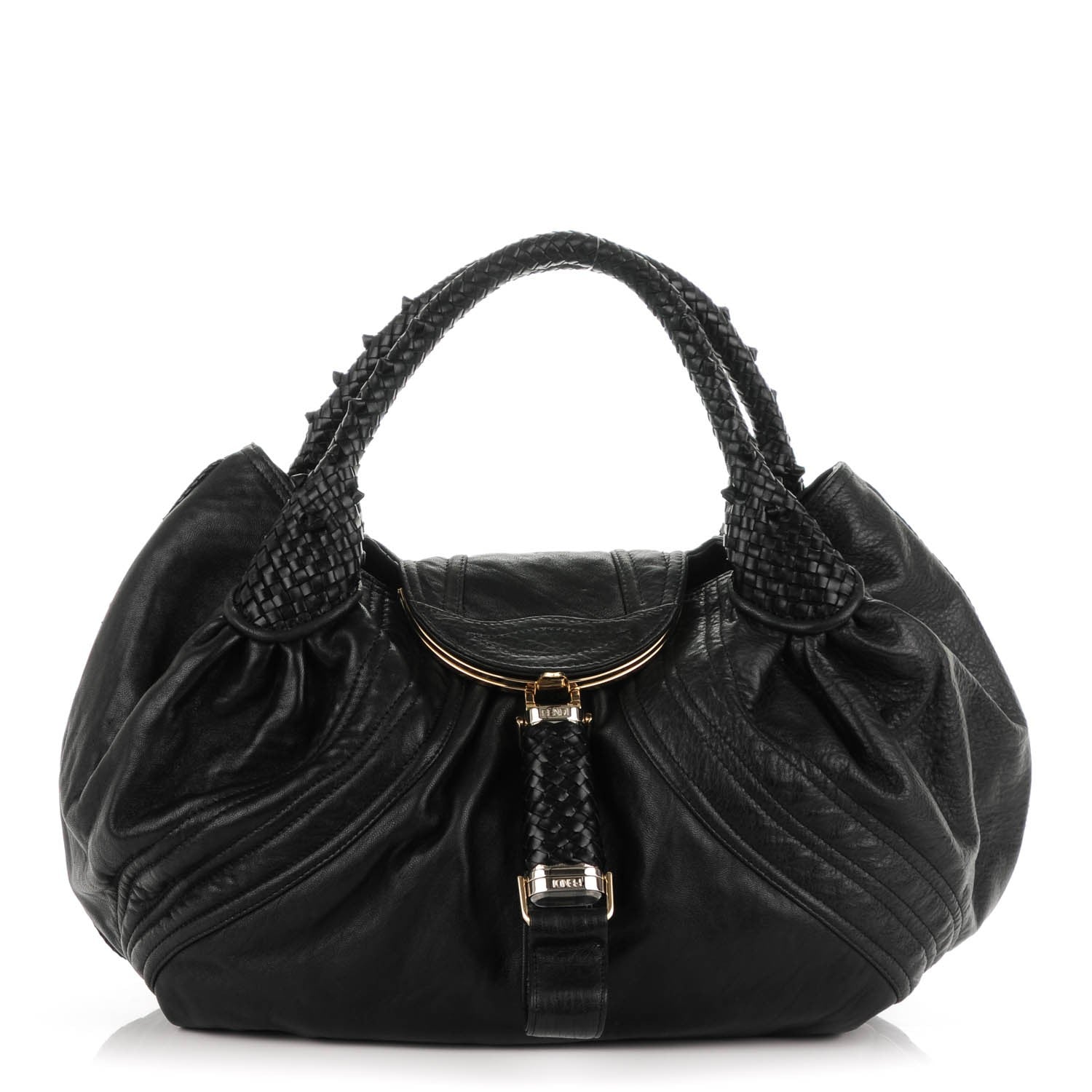 Fendi Nappa Nuvolata Spy Black 1 of 9