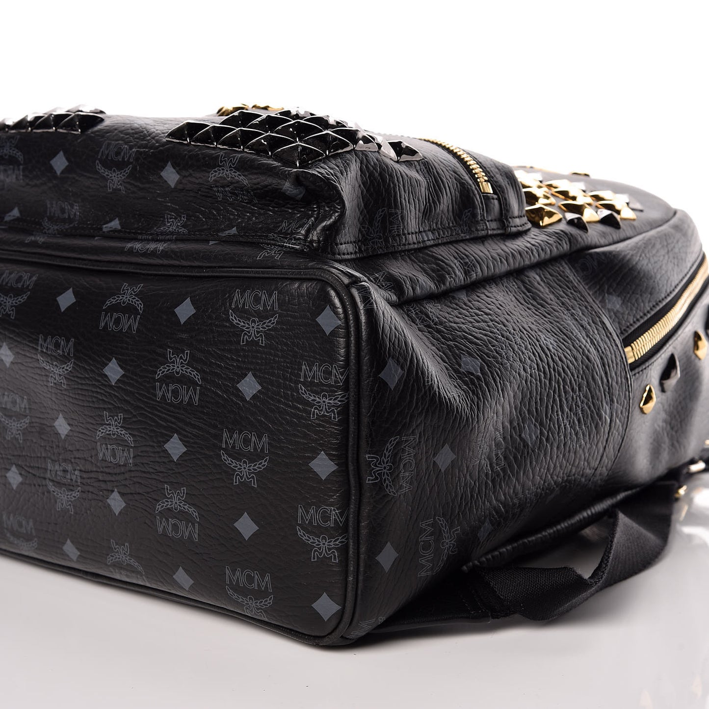 Visetos Studded Medium Stark M Backpack Black