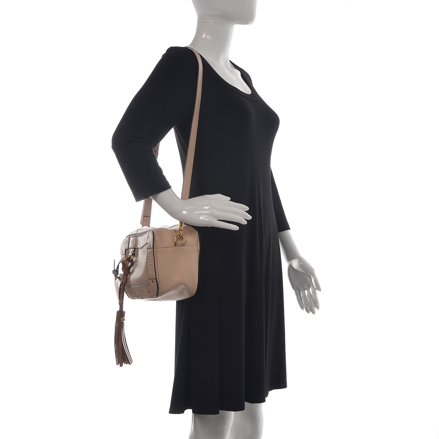 Chloe Calfskin Eden Crossbody Bag Off White 2 of 16