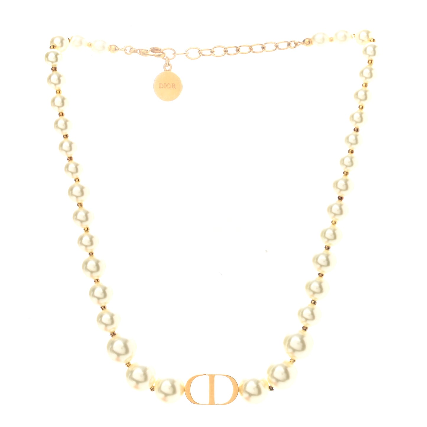 Pearl 30 Montaigne Choker Necklace Gold
