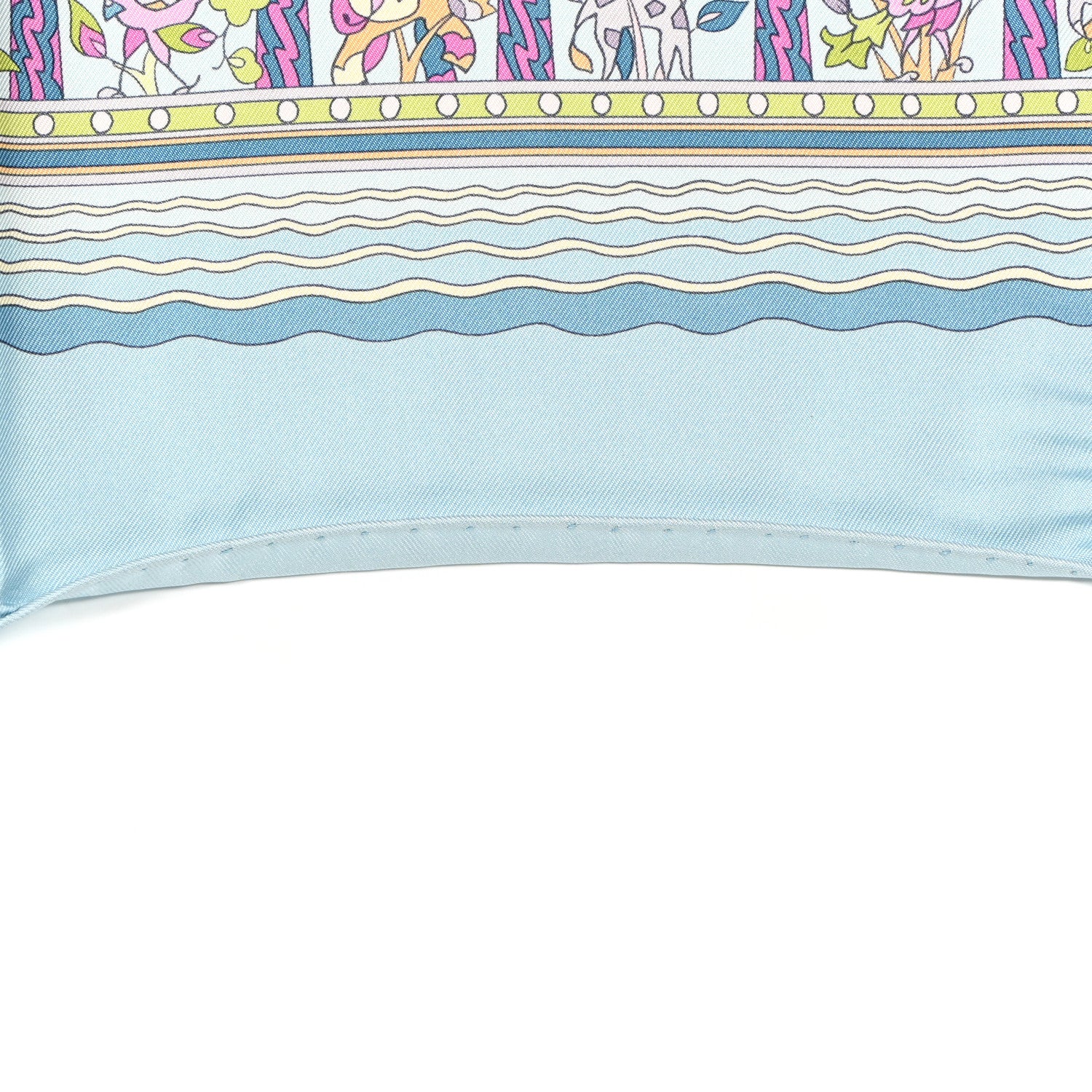 Hermes Silk Les Jardins D'Armenie Scarf 90 6 of 6