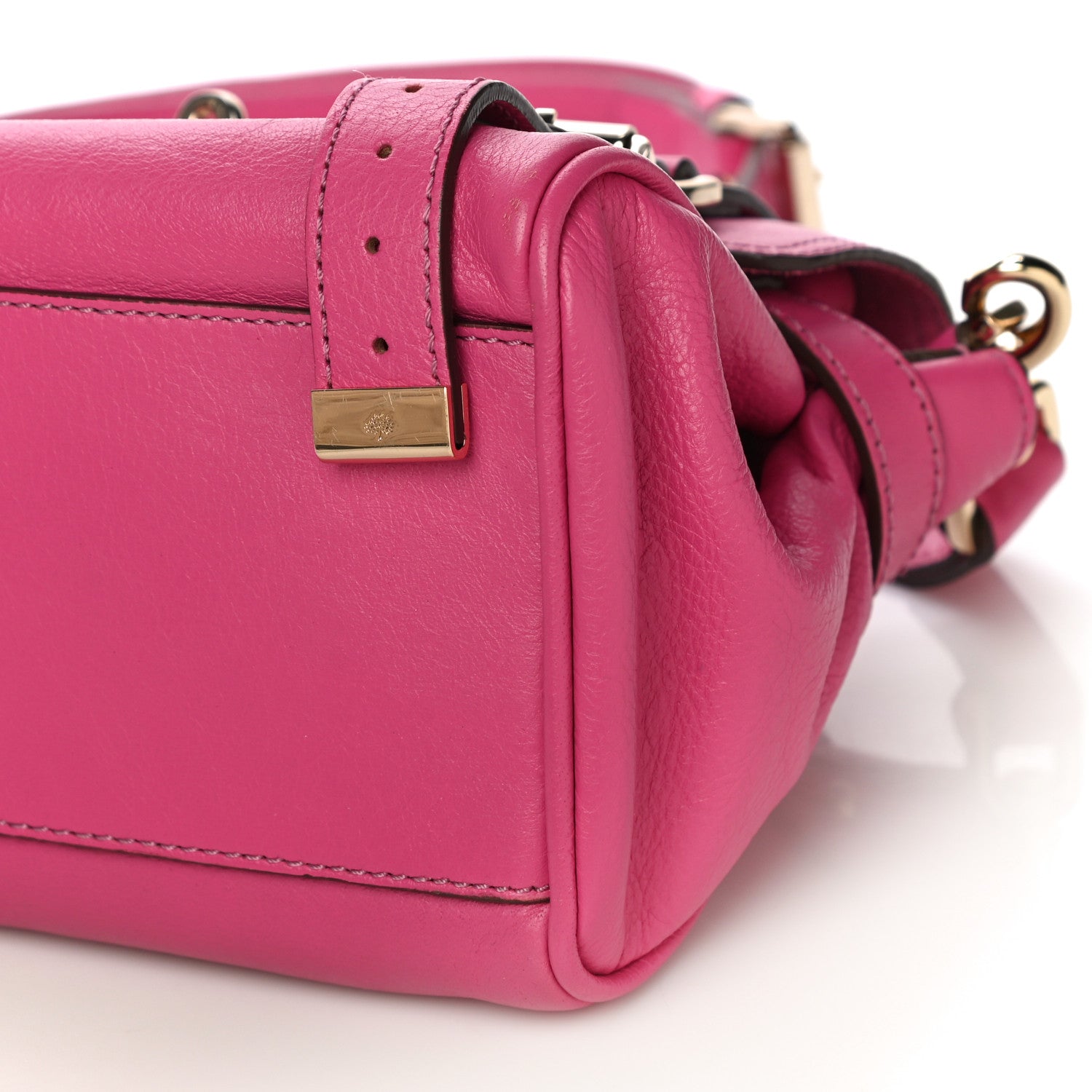 Mulberry Heavy Grain Mini Alexa Pink 9 of 9