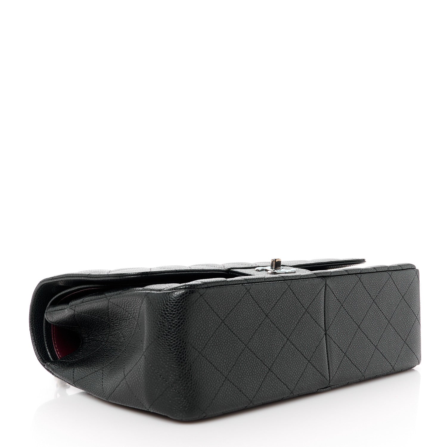 Chanel Caviar Quilted Jumbo Double Flap Black 4 of 11