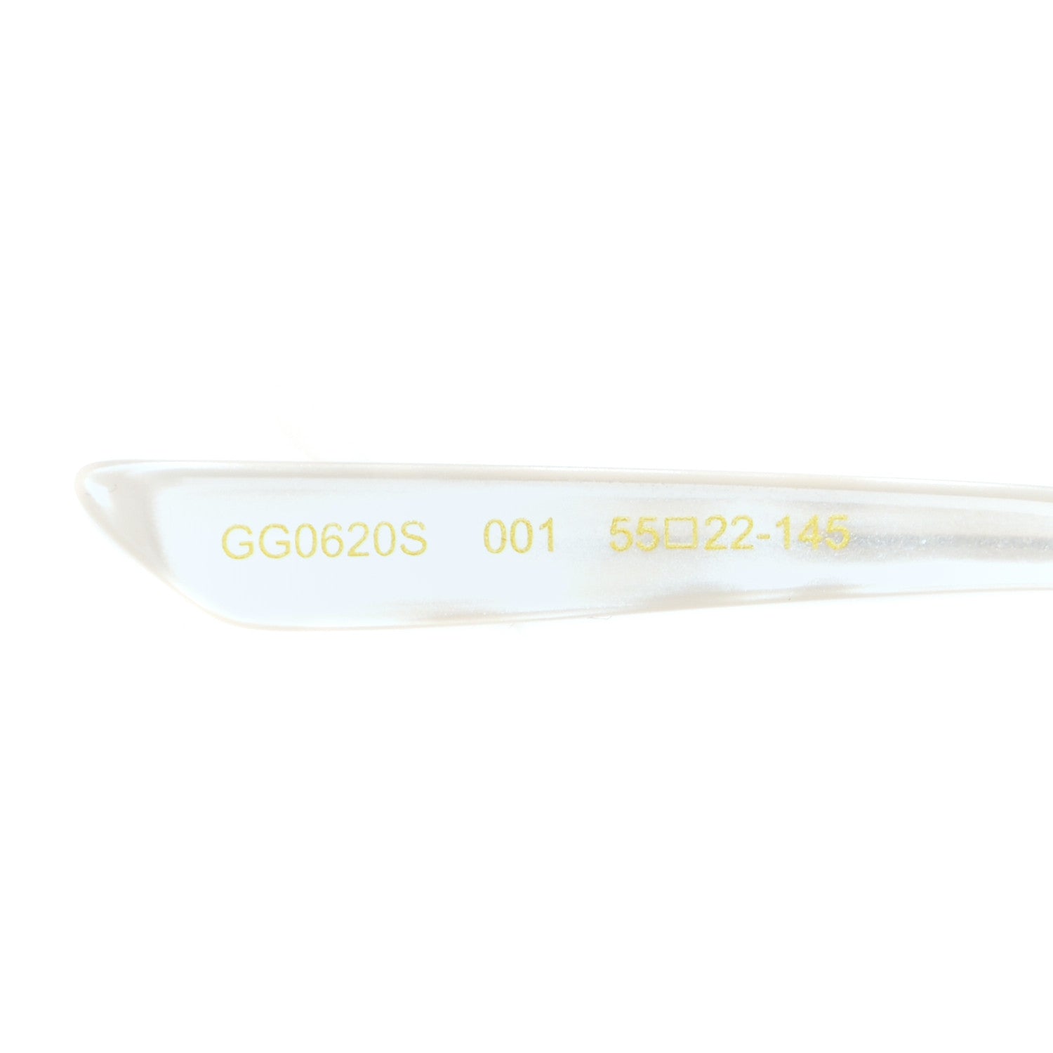 Gucci Crystal Oval Sunglasses GG0620S Silver 6 of 6