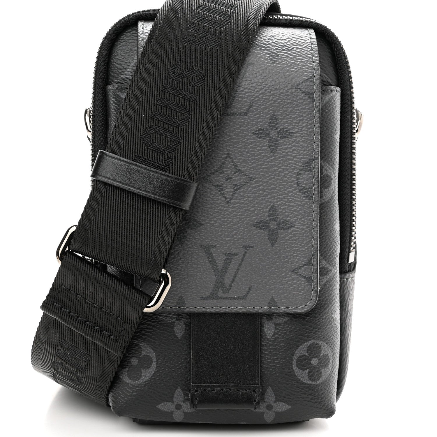 Louis Vuitton Monogram Eclipse Reverse Double Phone Pouch NM 7 of 10