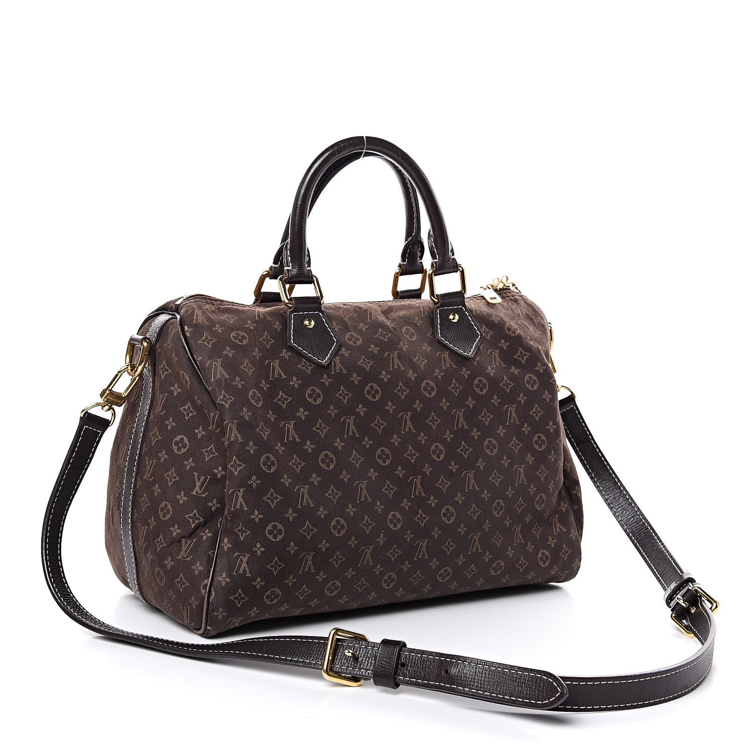 Louis Vuitton Monogram Idylle Speedy Bandouliere 30 Fusain 3 of 10