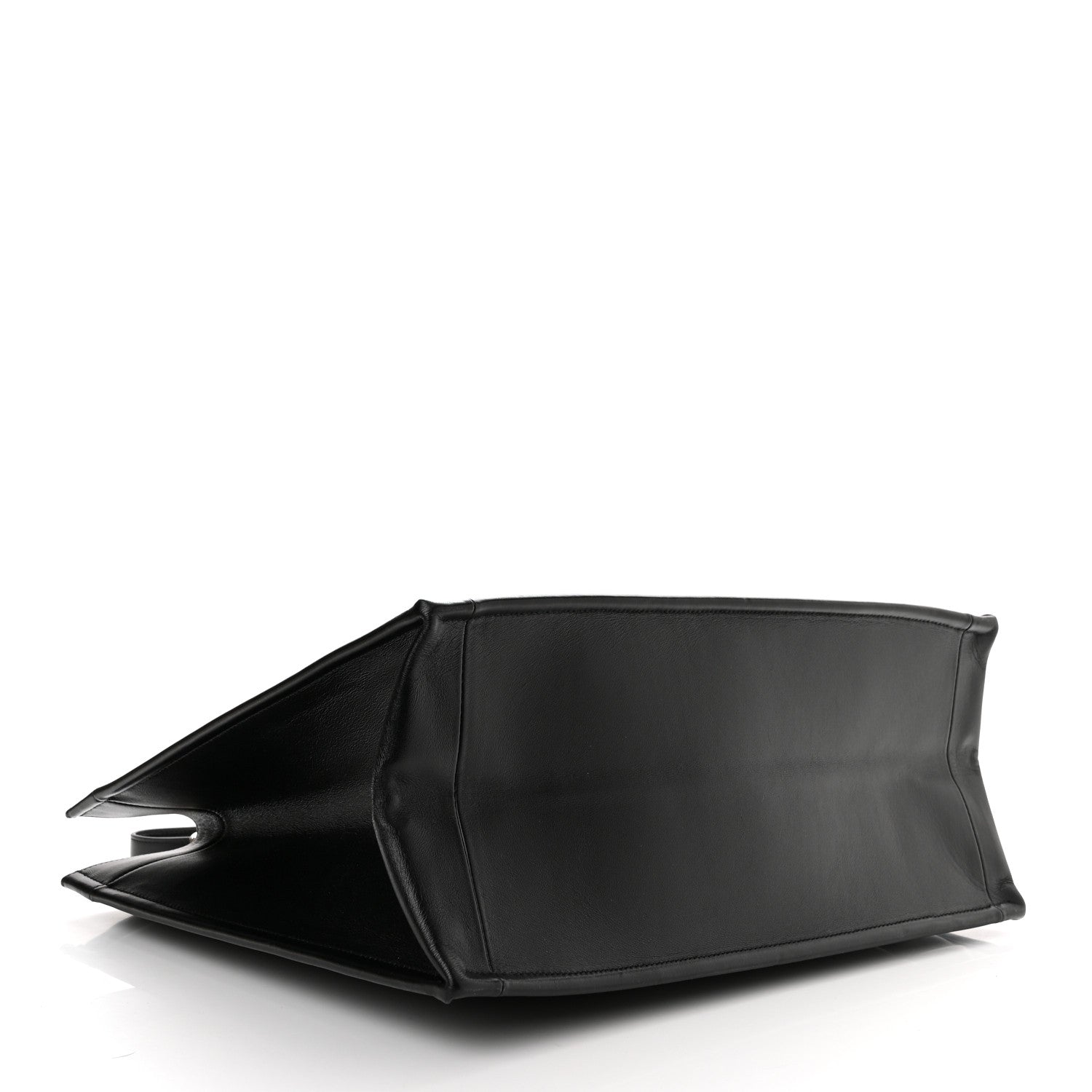 Christian Dior Calfskin Archicannage Medium Essential Tote Black 4 of 12