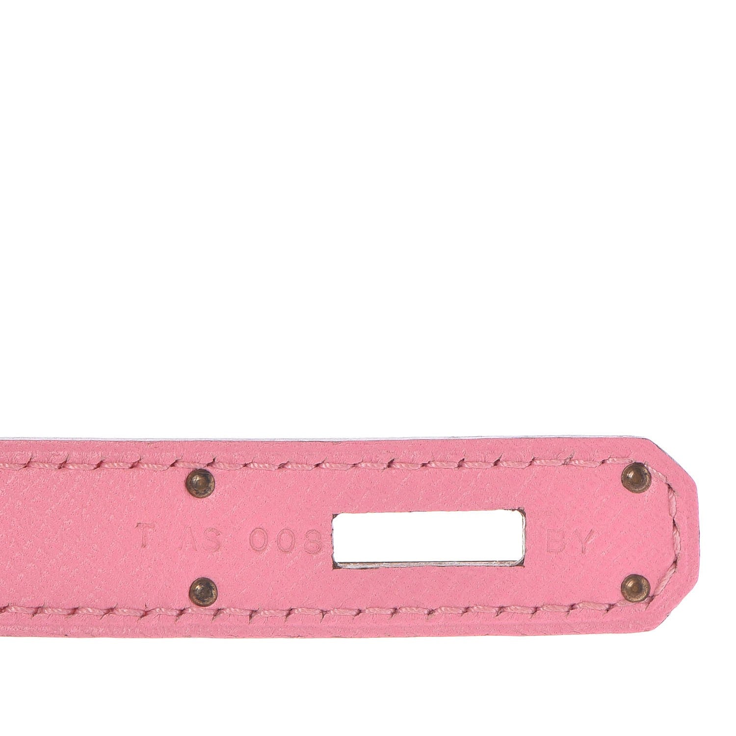 Hermes Epsom Horseshoe Birkin 35 Rose Confetti Gris Perle 21 of 34