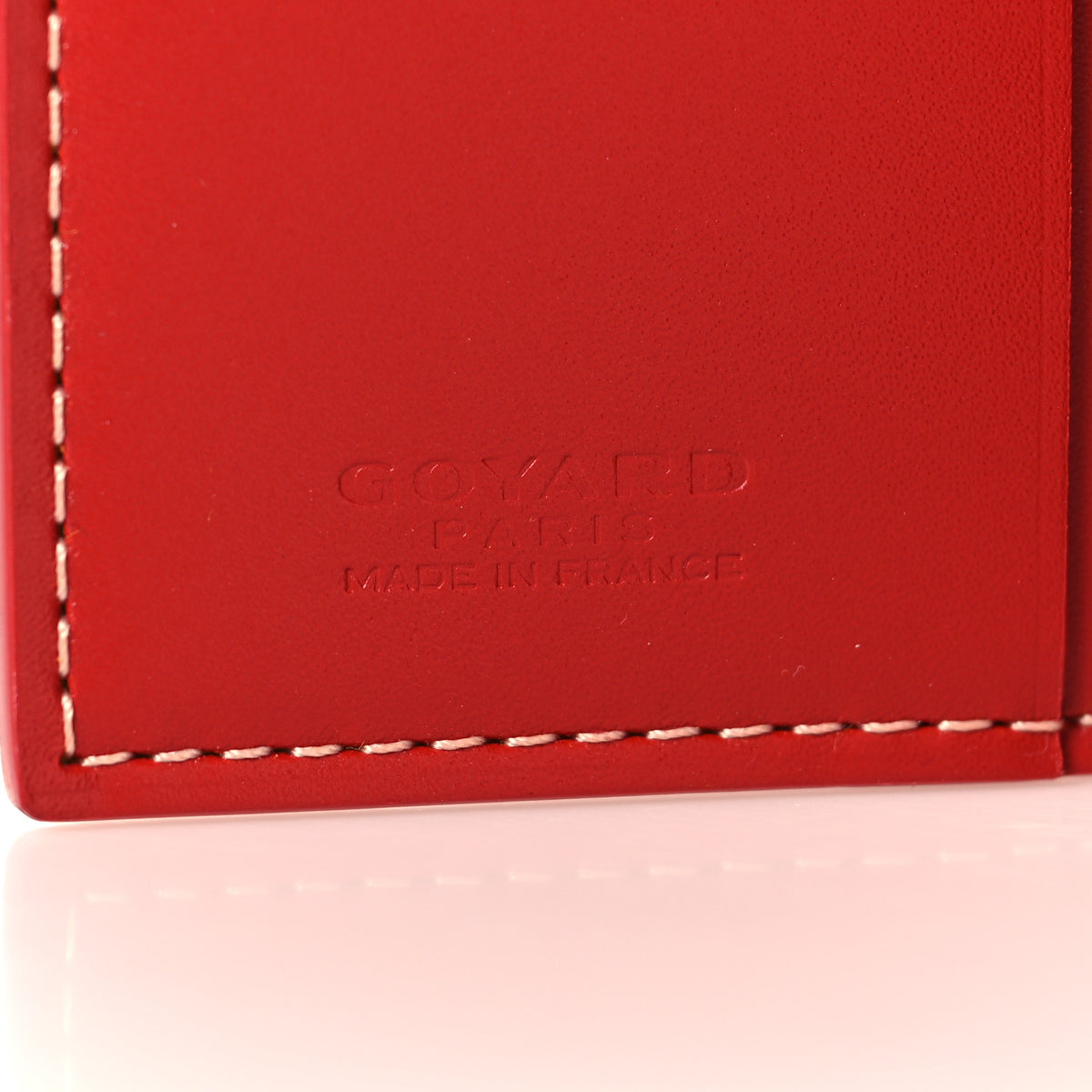 Goyardine Saint Marc Card Holder Red