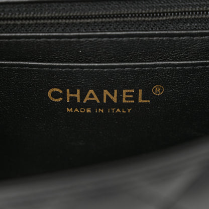 Chanel Lambskin Quilted Mini Square Flap Black 6 of 12