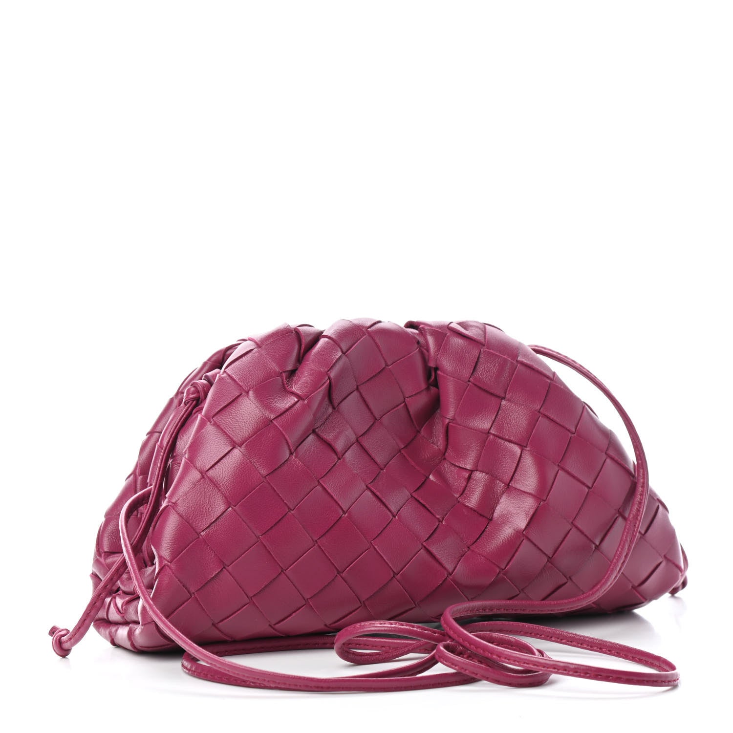 Bottega Veneta Nappa Intrecciato The Mini Pouch Cinnabar 2 of 5