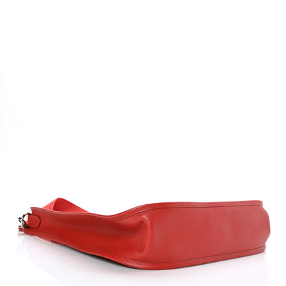 Hermes Courchevel Evelyne GM Rouge Vif 4 of 9