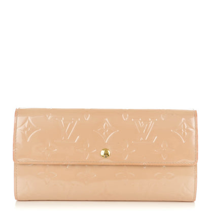 Louis Vuitton Vernis Sarah Wallet Rose Florentin 1 of 8