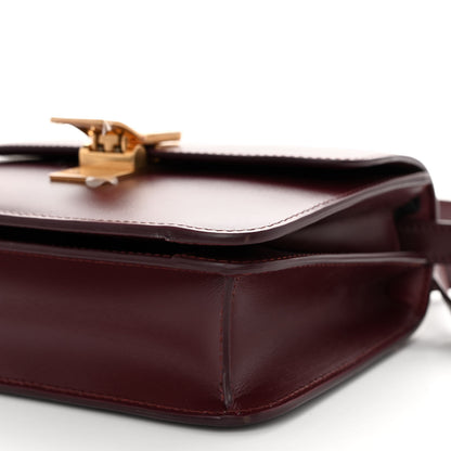 Celine Box Calfskin Teen Classic Box Flap Bag Burgundy 9 of 9