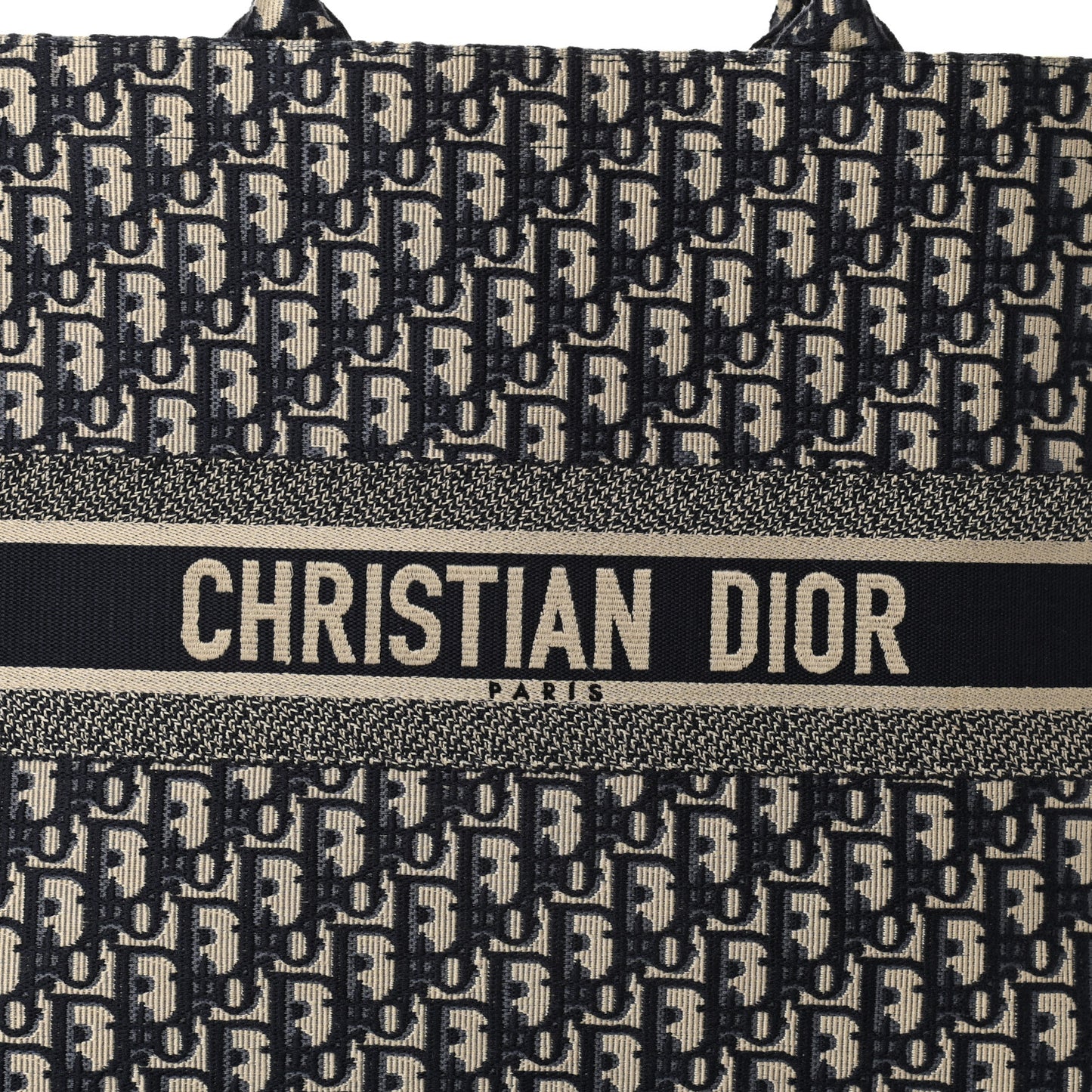 Oblique Large Book Tote Blue Multicolor