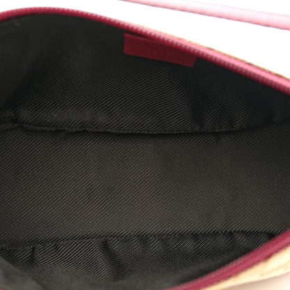 Gucci Monogram Boat Pochette Red 5 of 11