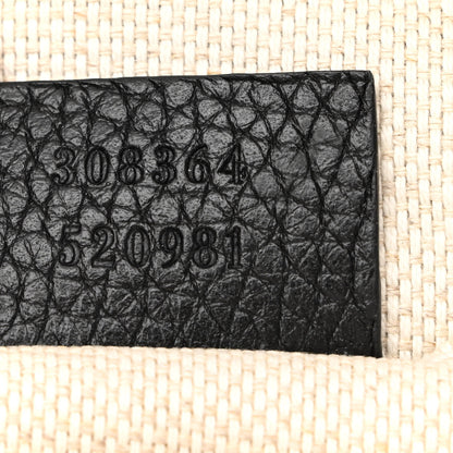 Gucci Pebbled Calfskin Small Soho Disco Bag Black 7 of 10