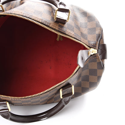 Louis Vuitton Damier Ebene Speedy 30 4 of 15
