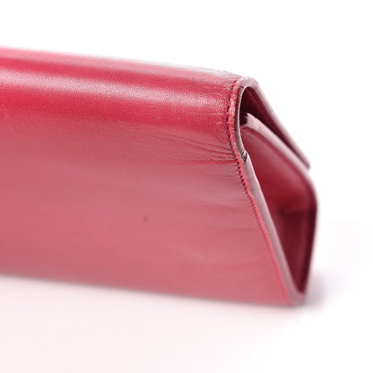 Saint Laurent Calfskin Classic Monogram Cassandre Clutch Bubblegum 11 of 16