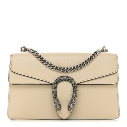 Gucci Textured Calfskin Crystal Small Dionysus Shoulder Bag Mystic White 1 of 11