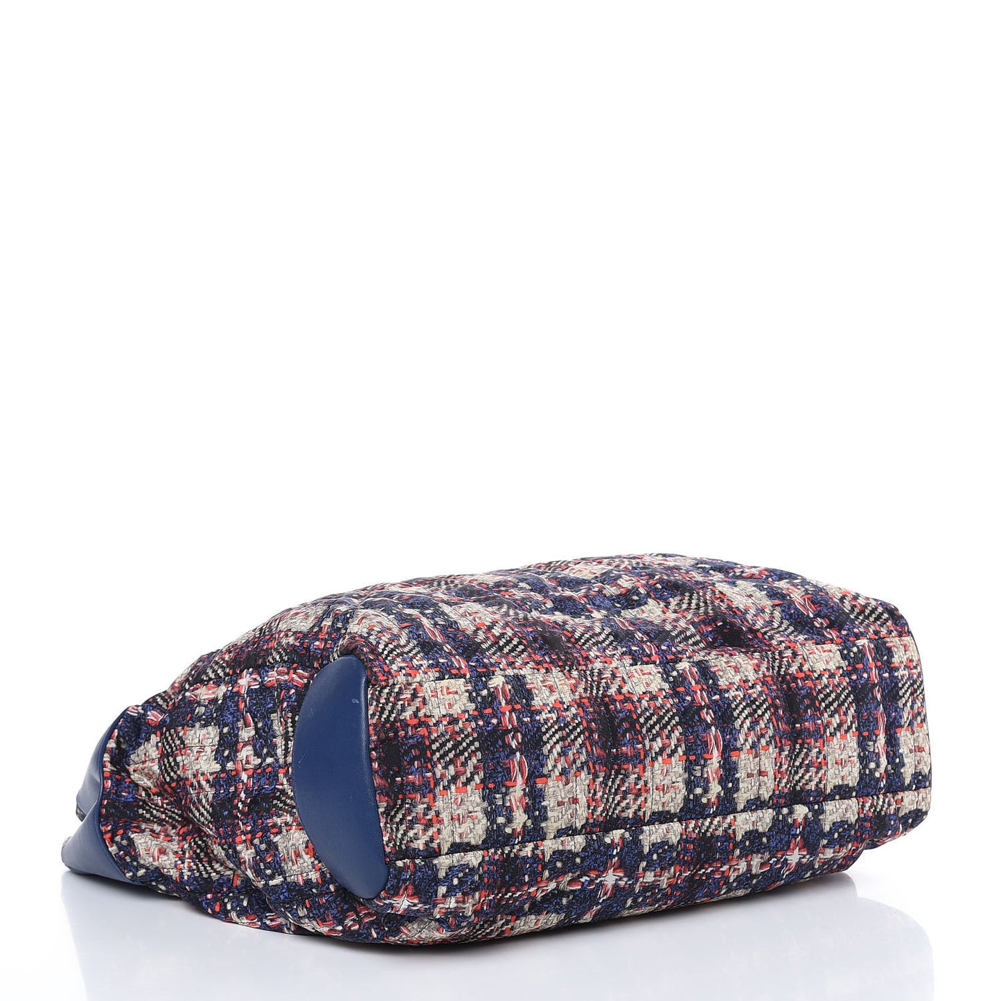 Lambskin Tweed Printed Tote Multicolor